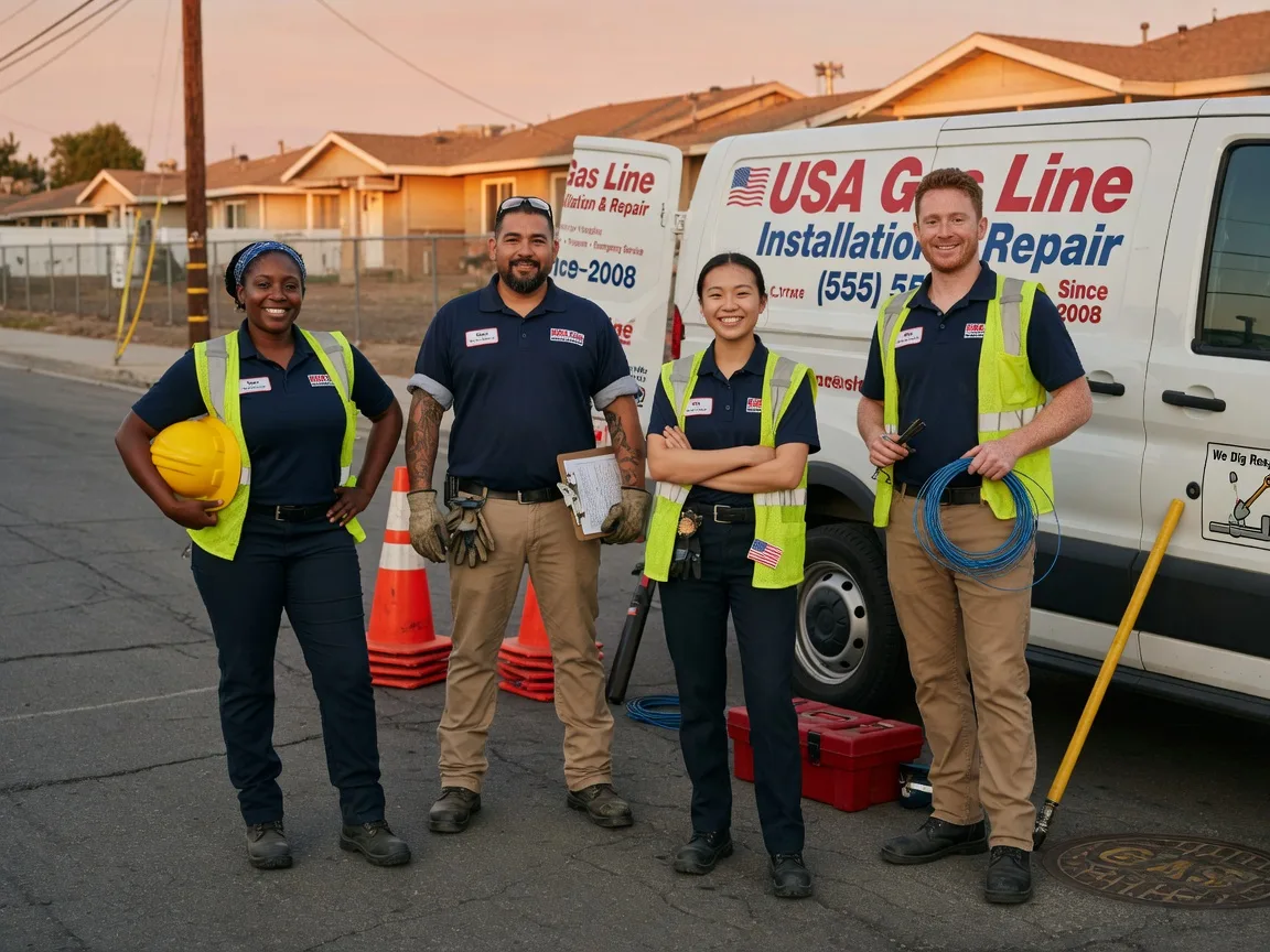 Gas Line Installation company in Marvell, AR